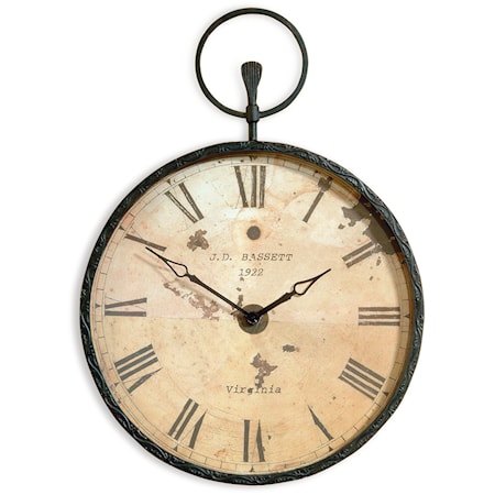 Papa's Pocket Watch Clock