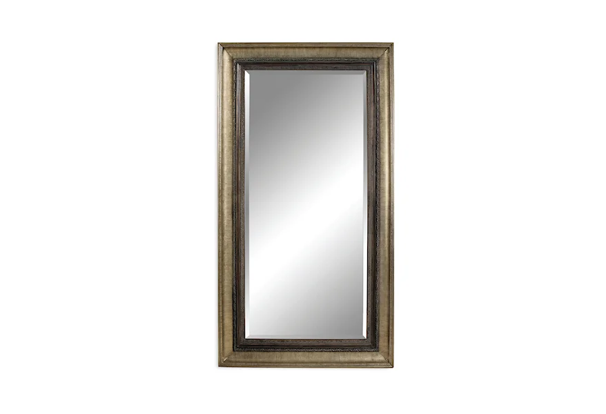 Old World Galindo Leaner Mirror by Bassett Mirror at Dream Home Interiors