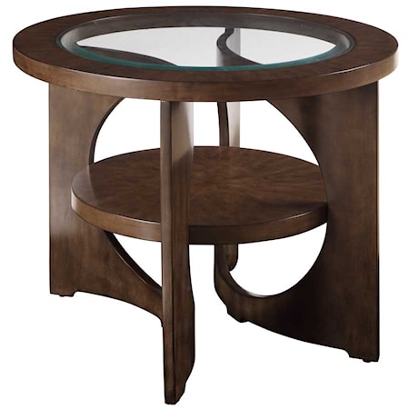 Alford Round End Table
