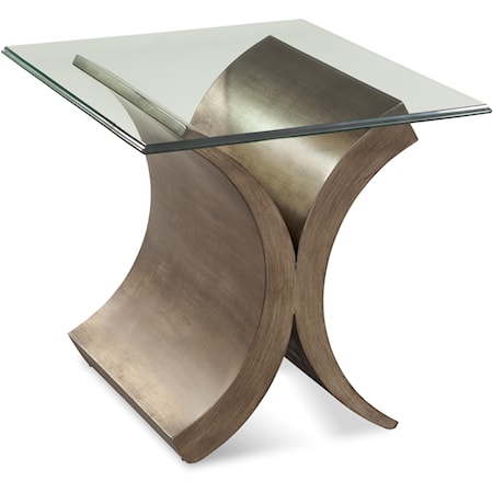 Symmetry Rectangle End Table