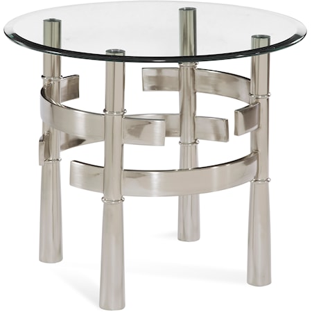 Contour Round End Table