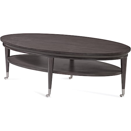 Essex Oval Cocktail Table