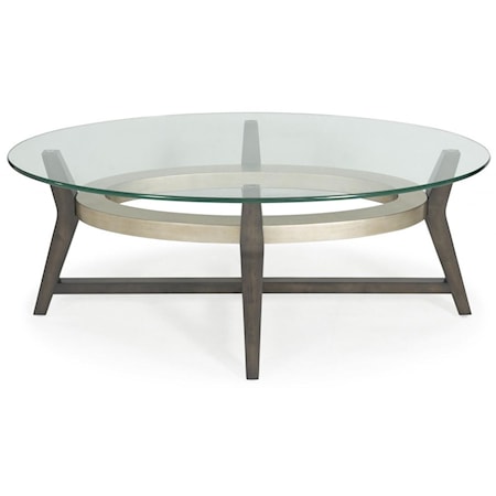 Elston Oval Cocktail Table