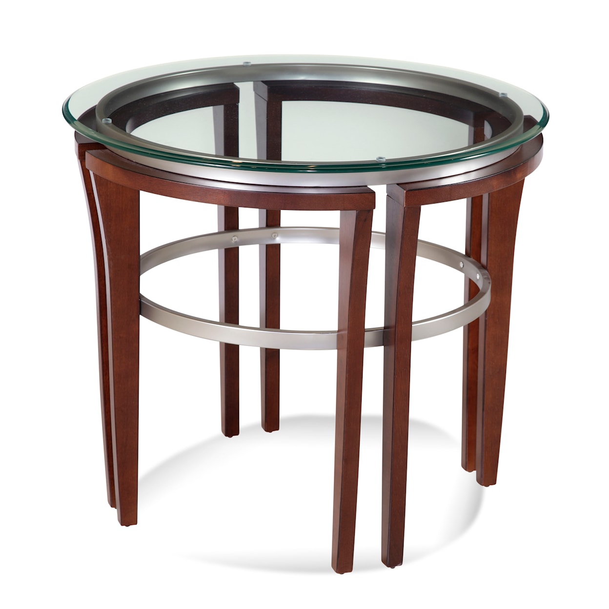 Bassett Mirror Thoroughly Modern Fusion Round End Table