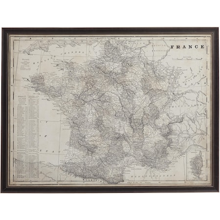 Antique Map of France