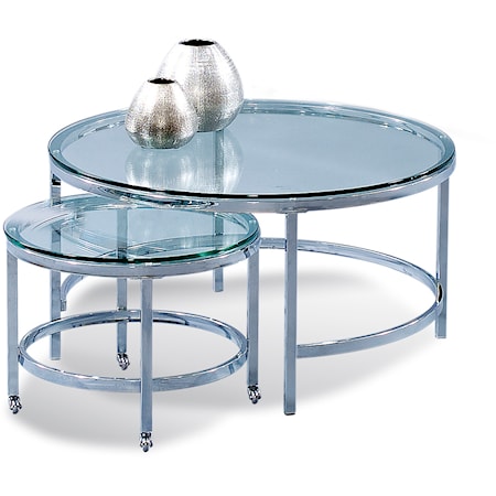 Patinoire Round Cocktail Table