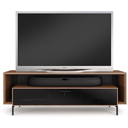 70" TV Stand with Soundbar Compartment