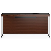 Console/Laptop Desk With Back Panel