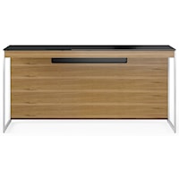 Console/Laptop Desk With Back Panel