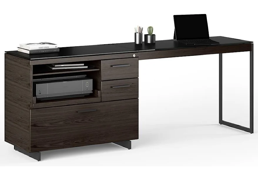 Sequel 20 Multifunction Cabinet With Desk Return by BDI at Belfort Furniture