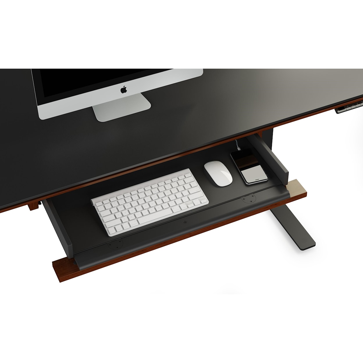 BDI Sequel 20 Lift Standing Desk With Keyboard