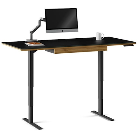 Lift Standing Desk With Keyboard Storage