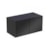 BDI Semblance Double width cabinet with an adjustable shelf in both compartments.