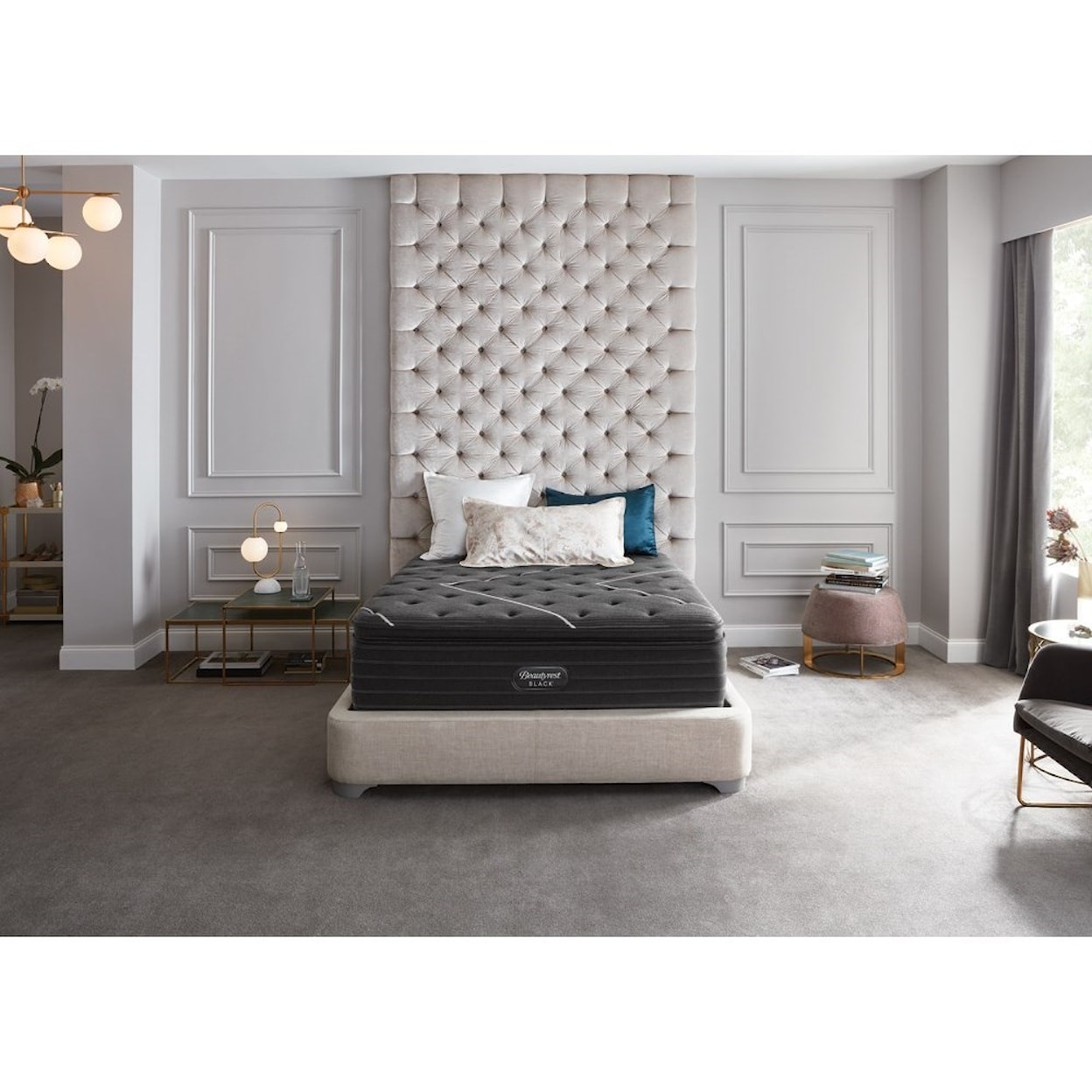 Beautyrest C-Class Plush PT Full 16" Premium Mattress Set