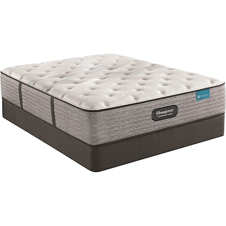 Full 13 3/4" Plush Pocketed Coil Mattress and 9" Foundation