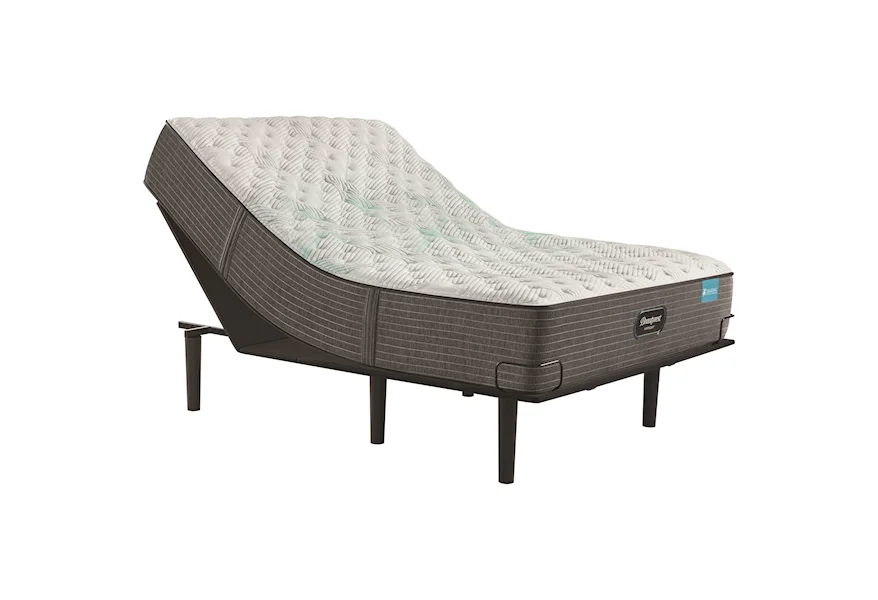 Cayman Series Extra Firm King 13" Extra Firm Adjustable Set by Beautyrest at Pilgrim Furniture City