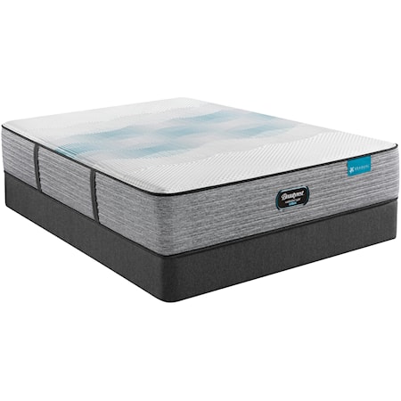 California King 13.5" Firm Hybrid Mattress and 9" Foundation