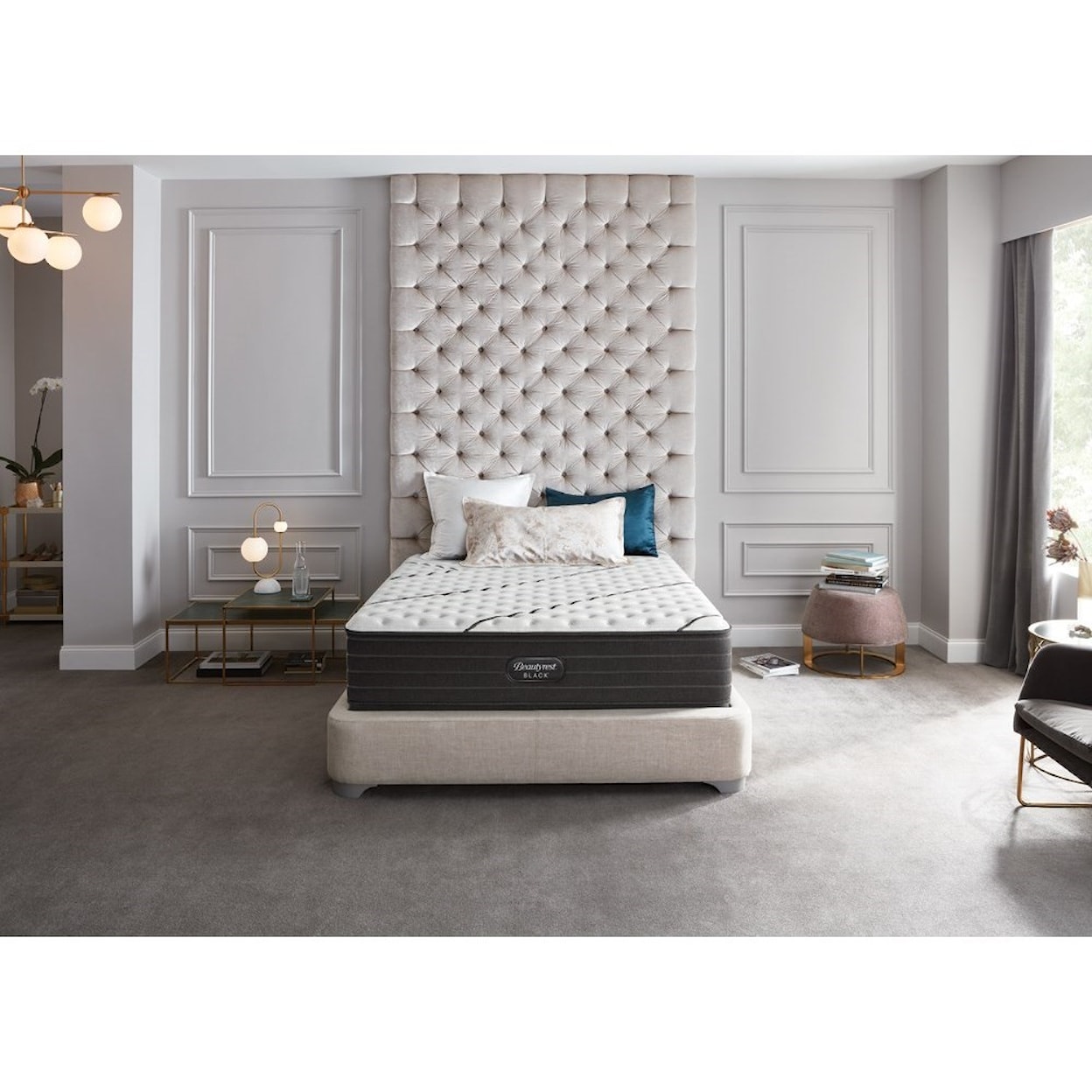 Beautyrest L-Class Extra Firm King 13 3/4" Premium Mattress Set