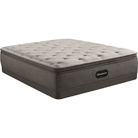 Twin 14.25&quot; Plush Mattress and 5&quot; Foundation
