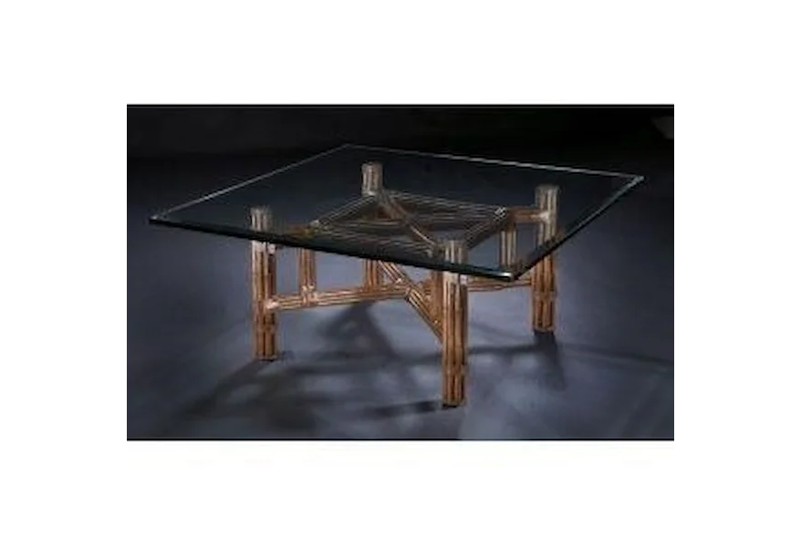 Sumatra III Sable 42" Cocktail Table by C.S. Wo & Sons at C. S. Wo & Sons Hawaii