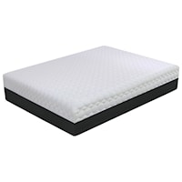 Twin Extra Long 12" Soft Feel Gel Memory Foam Mattress