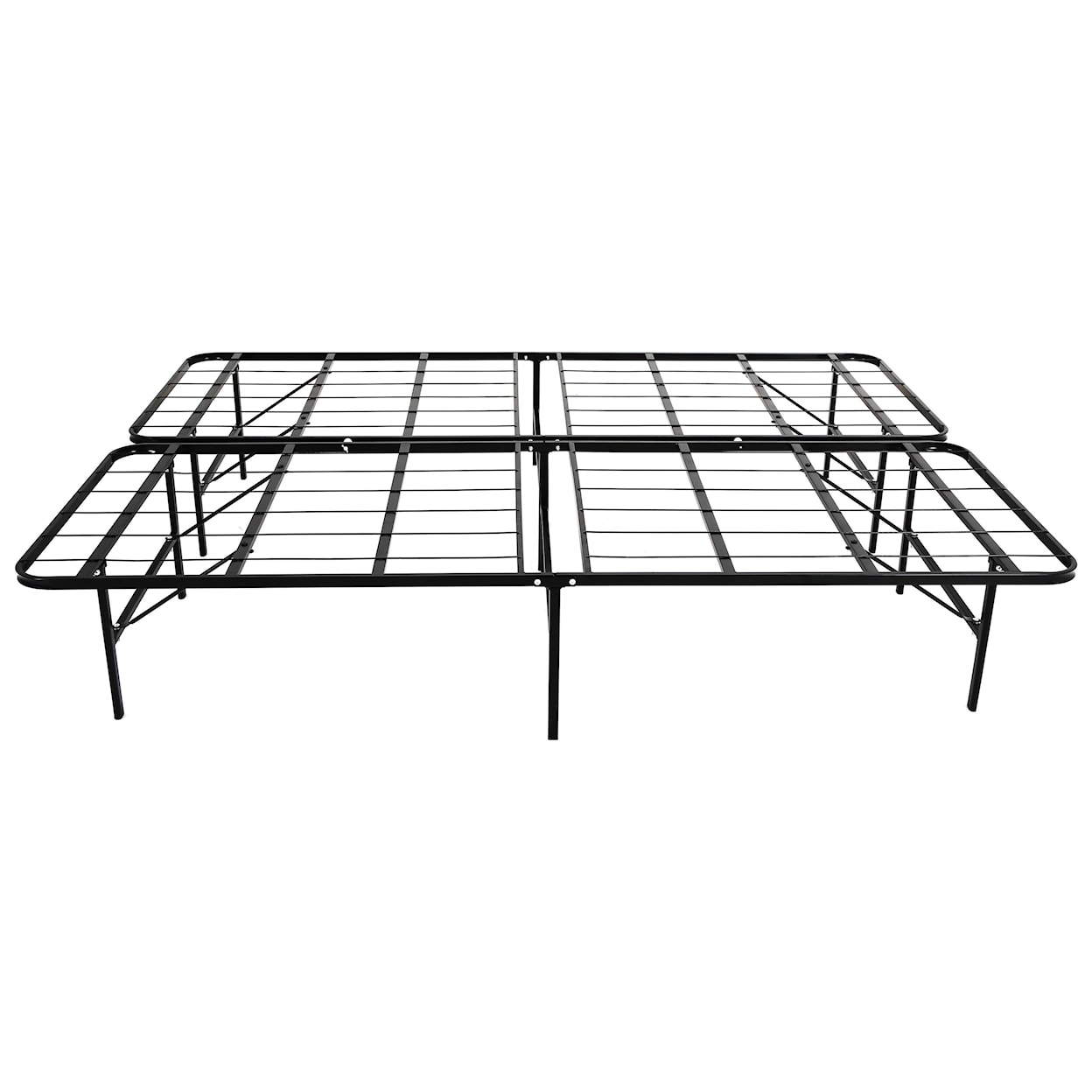 BedTech HR Folding Steel Frame Queen 14" Folding Steel Frame