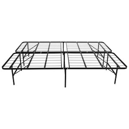 Queen 14" Folding Steel Frame