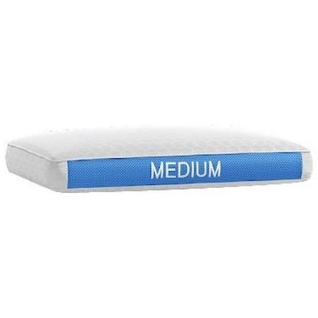 BLUE ICE MEDIUM PROFILE QUEEN PILLOW