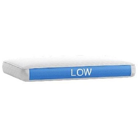 BLUE ICE LOW PROFILE QUEEN PILLOW