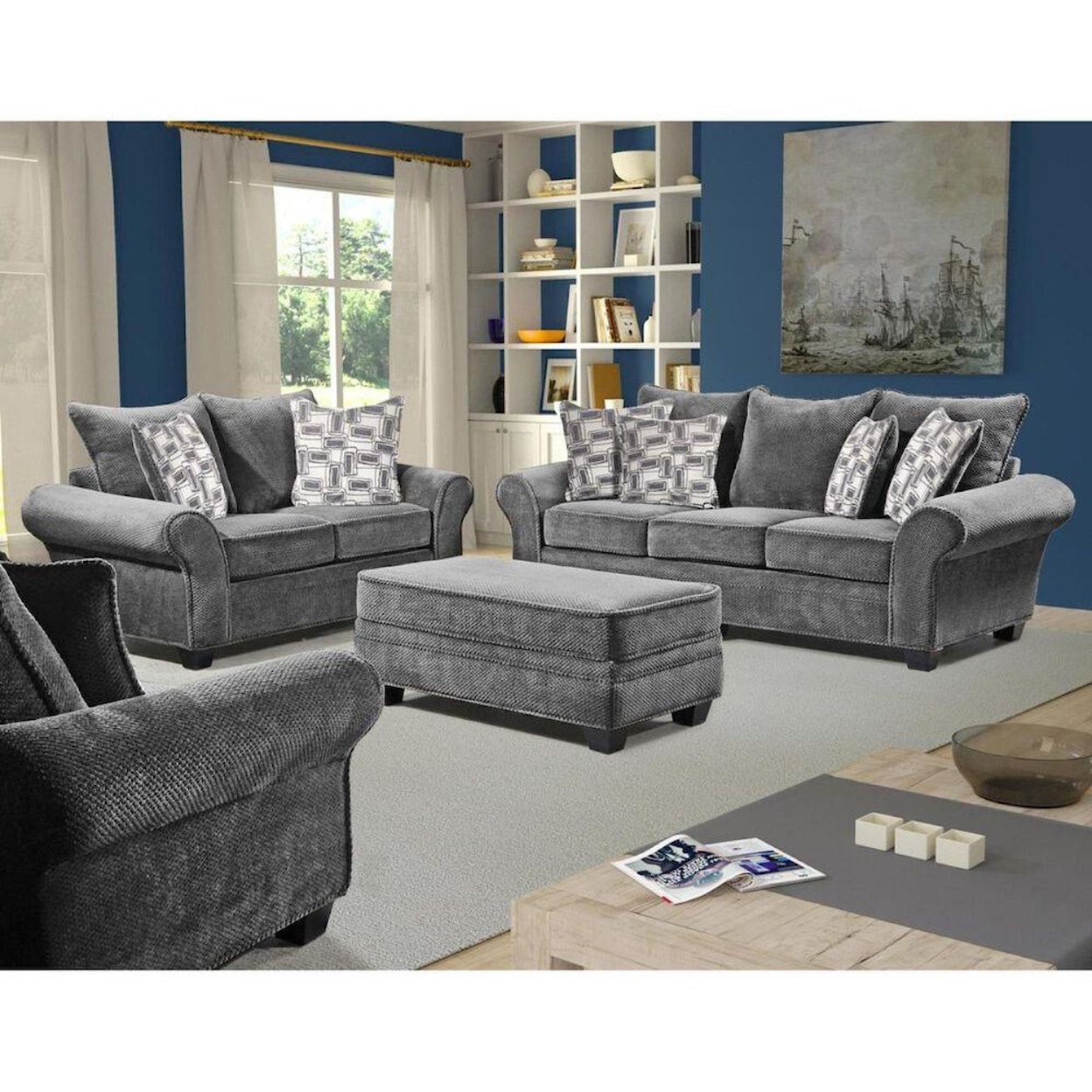 Behold Home BH1000 Artesia Granite Sofa