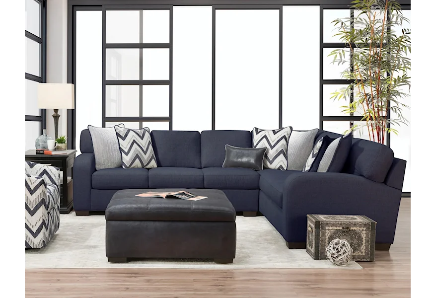 Chandler 2 PIECE SECTIONAL by Behold Home at Darvin Furniture