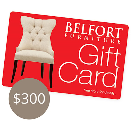 $300 Belfort Gift Card