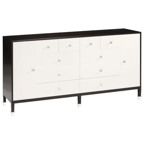 Monroe Dresser with Soft Close Drawers and Adjustable Shelves