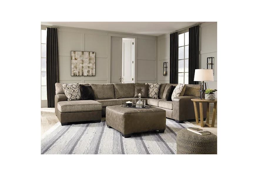 Abalone Living Room Group by Benchcraft at Rooms for Less