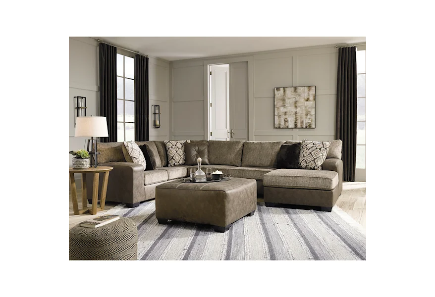 Abalone Living Room Group by Benchcraft at Household Furniture