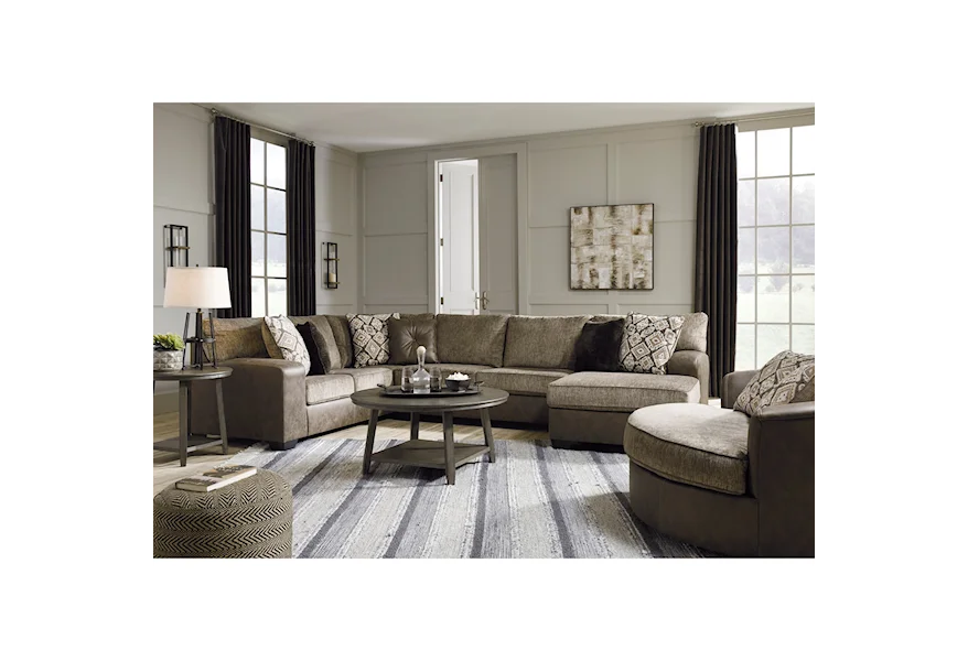 Abalone Living Room Group by Benchcraft at VanDrie Home Furnishings