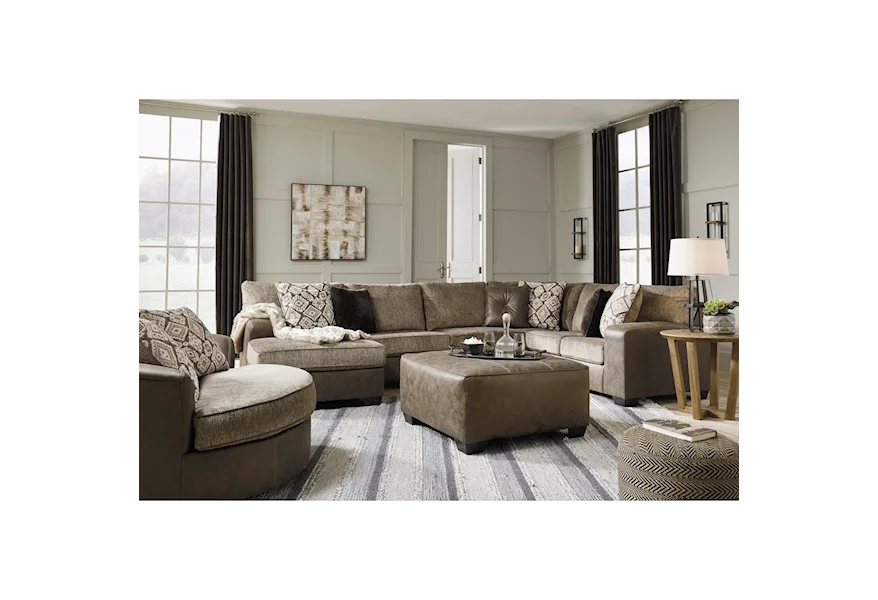 Abalone Living Room Group at Furniture and More