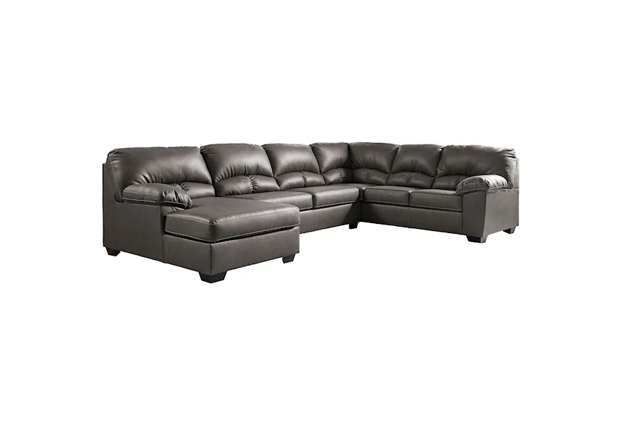 Aberton 3-Piece Sectional with Chaise by Benchcraft by Ashley at Royal Furniture