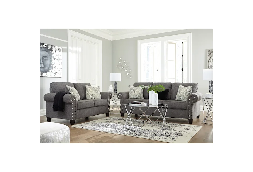 Agleno Living Room Group at Sadler's Home Furnishings