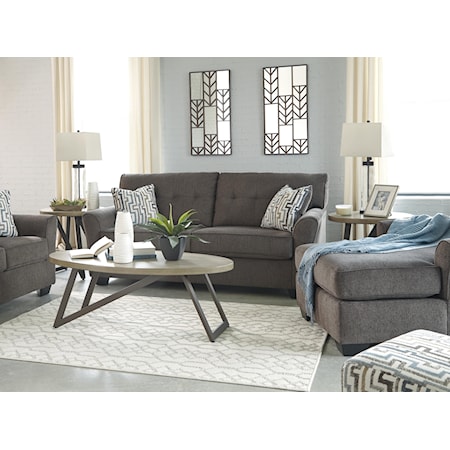Sofa and Chaise Set