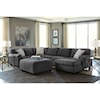 Benchcraft by Ashley Ambee 3-Piece Sectional with Chaise