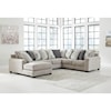 Benchcraft Ardsley 4-Piece Sectional with Left Chaise