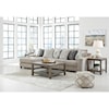 Benchcraft Ardsley 3-Piece Sectional with Left Chaise
