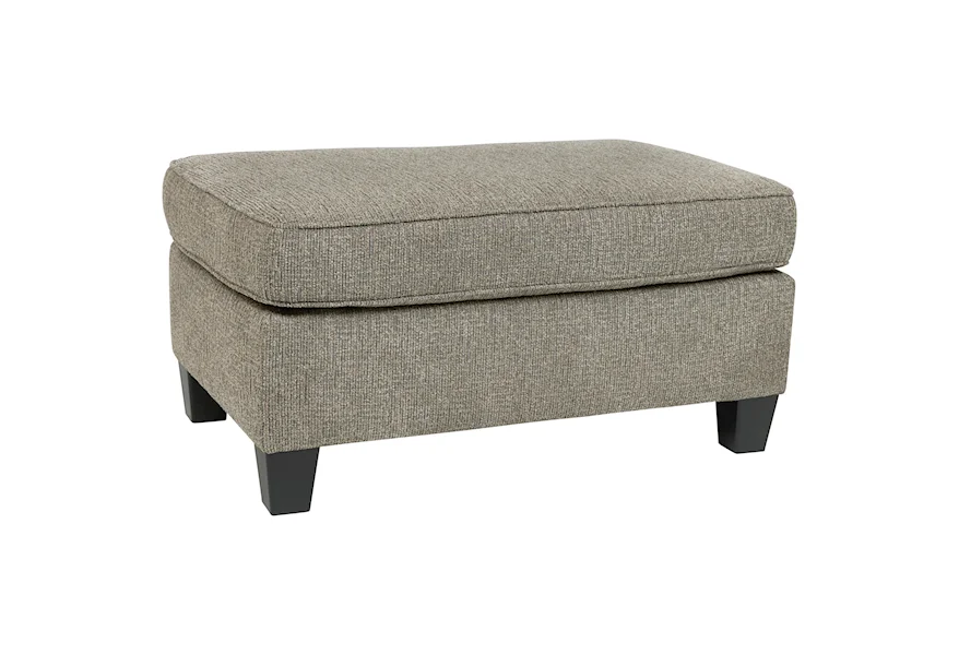 Barnesley Contemporary Ottoman by Benchcraft at Standard Furniture