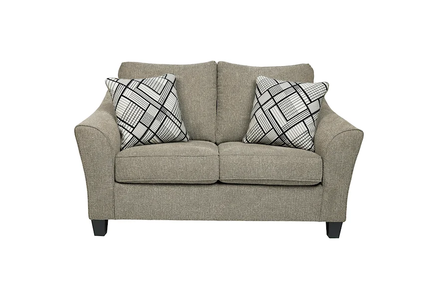 Barnesley Loveseat by Benchcraft at VanDrie Home Furnishings