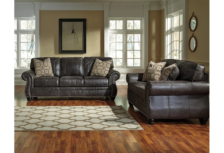 Breville Stationary Living Room Group by Benchcraft at Lindy's Furniture Company