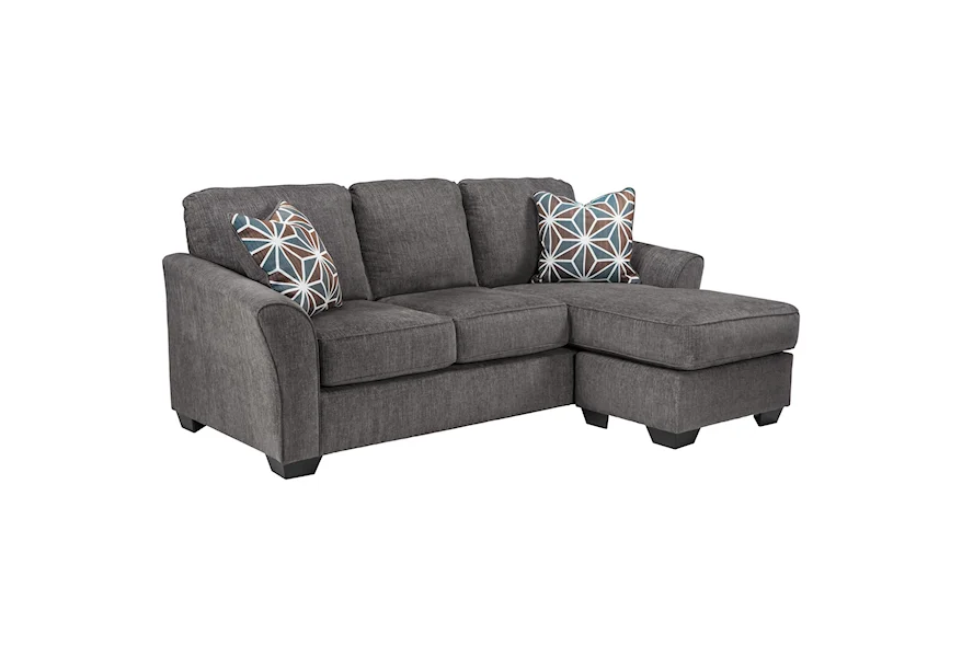 Brise Queen Sofa Chaise Sleeper by Benchcraft at VanDrie Home Furnishings