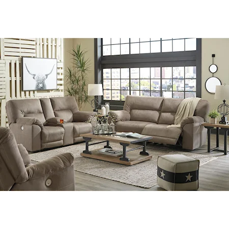 3pc Reclining Living Room Group