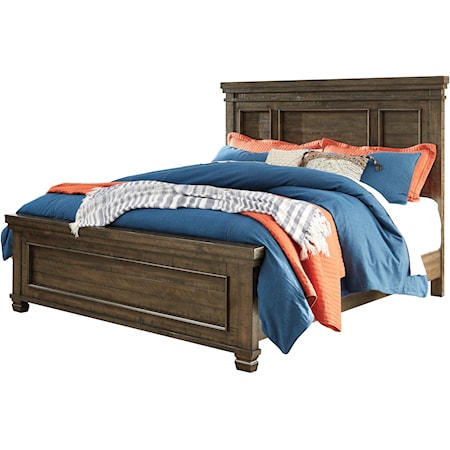 California King Panel Bed