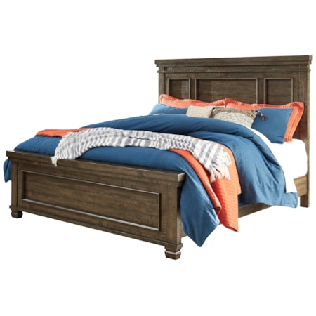 California King Panel Bed